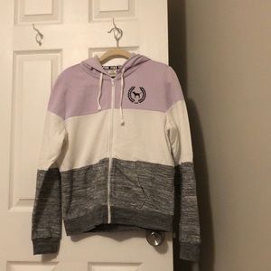 VS Pink Hooded Sweatshirt